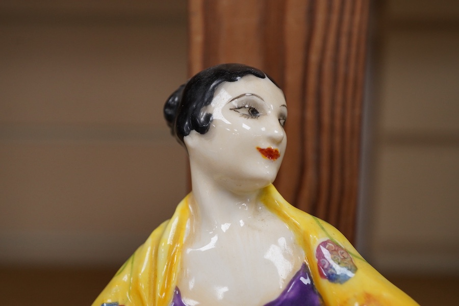 A Royal Worcester porcelain figure 'Argentina', modelled by Anne Acheson, model 2936, 19cm high. Condition - good